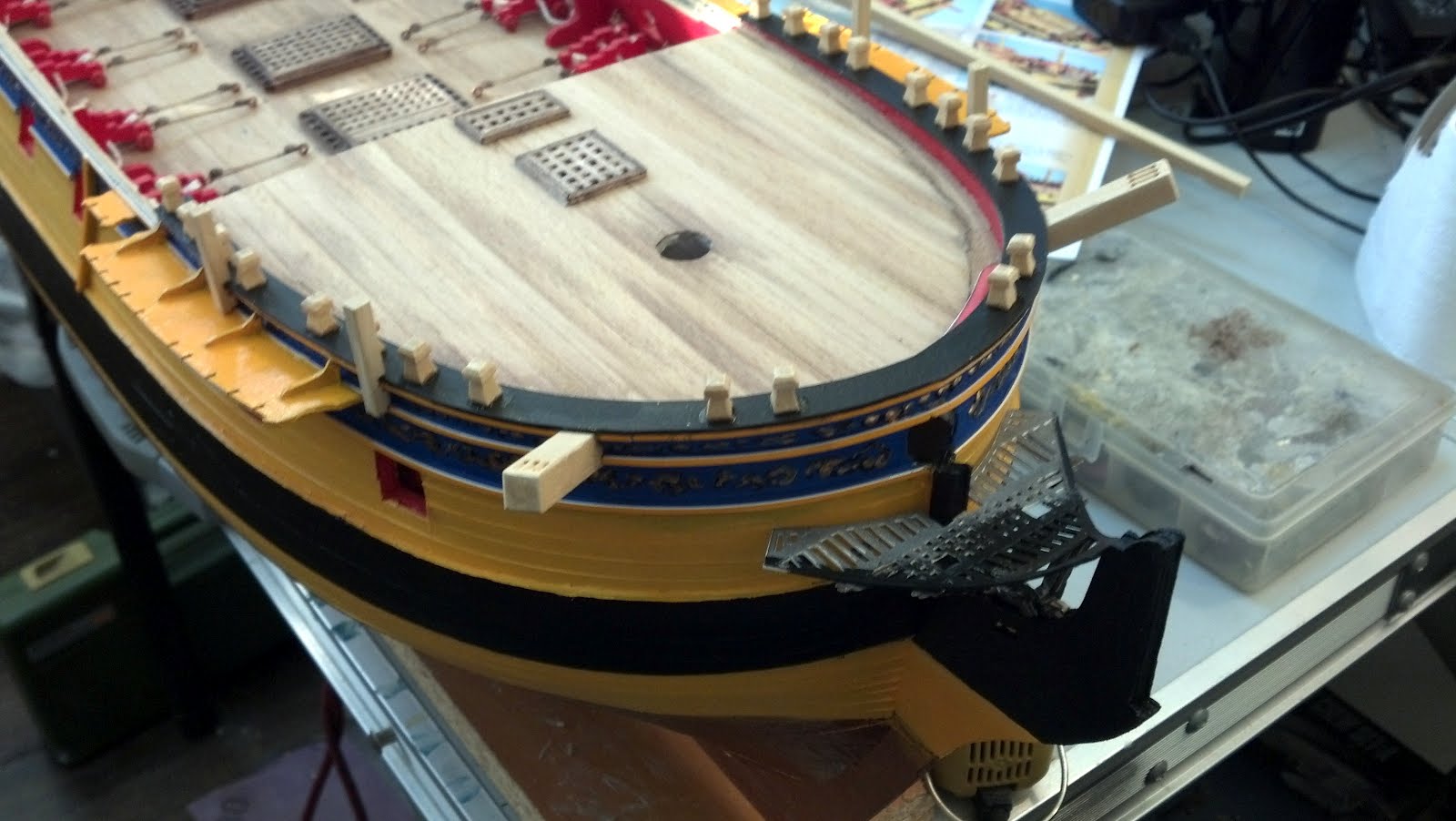 MODELSHIPS & WORLD IN SCALE HMS Enterprize (Part 4)