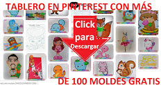 ¡Moldes Gratis en PINTEREST !