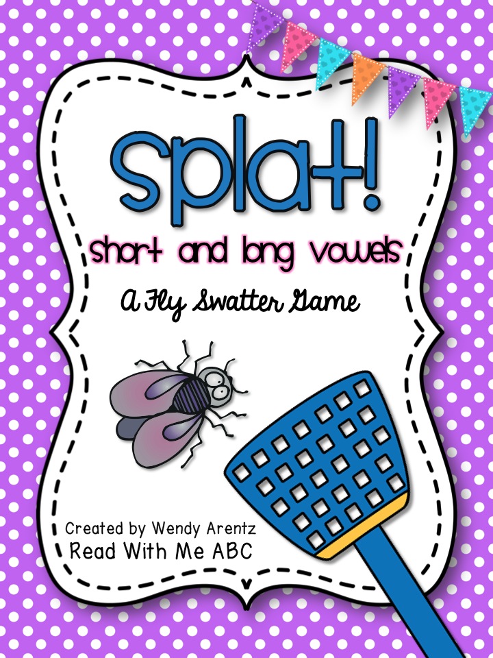 Read With Me Abc Splat Long And Short Vowels