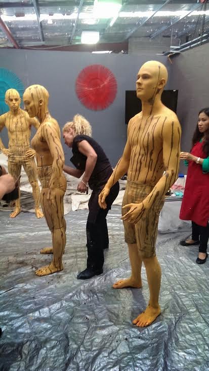 Roving Performers Australia: So You Think You Can Dance Body painting