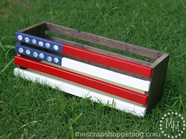 DIY Flag Planter