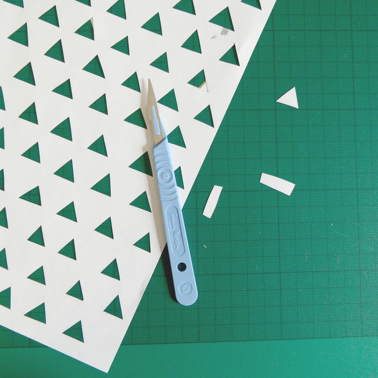 Hannah Stevens Hand Cut Paper Stencils