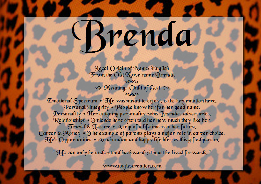 Names with meaning, How to be outgoing, Names