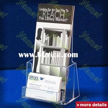 Brochure Holder With Business Card3