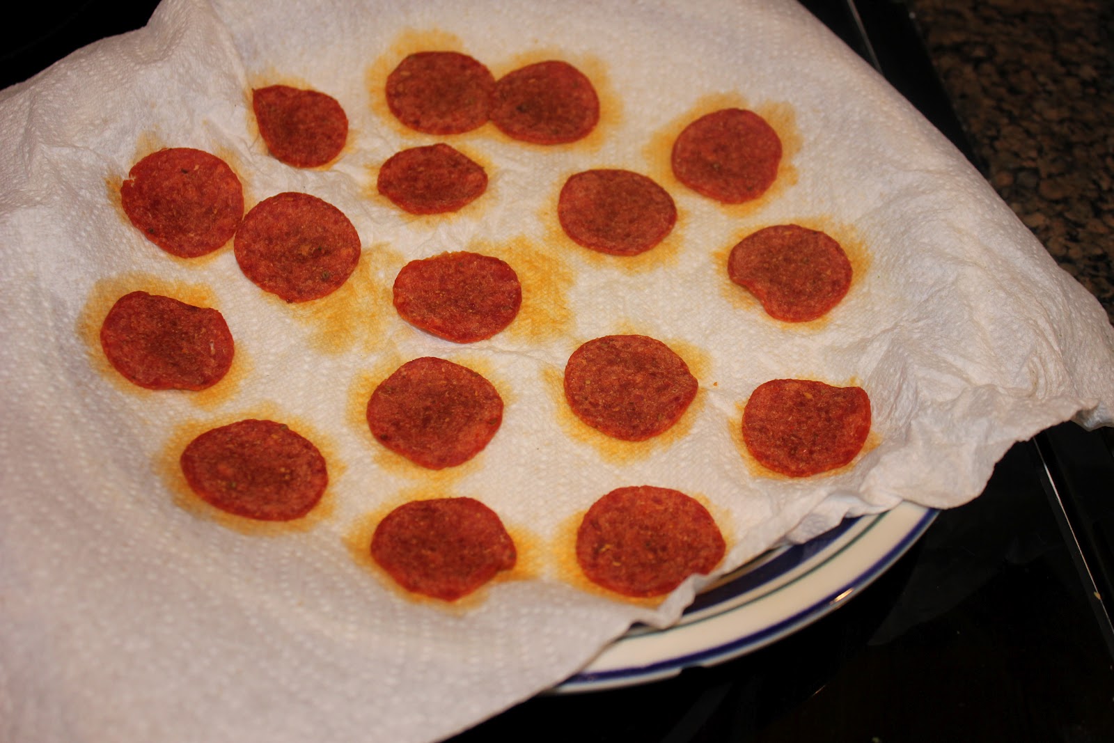Never trust a skinny cook.... Pepperoni chips