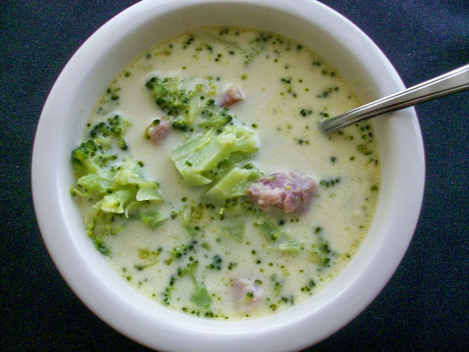 Martha's Recipe Broccoli Chowder (1984 cookbook)