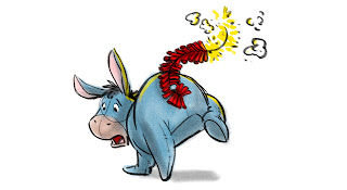 will draw for fun: eeyore's tail