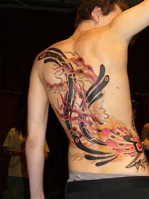 Phoenix Bird Tattoos Pictures