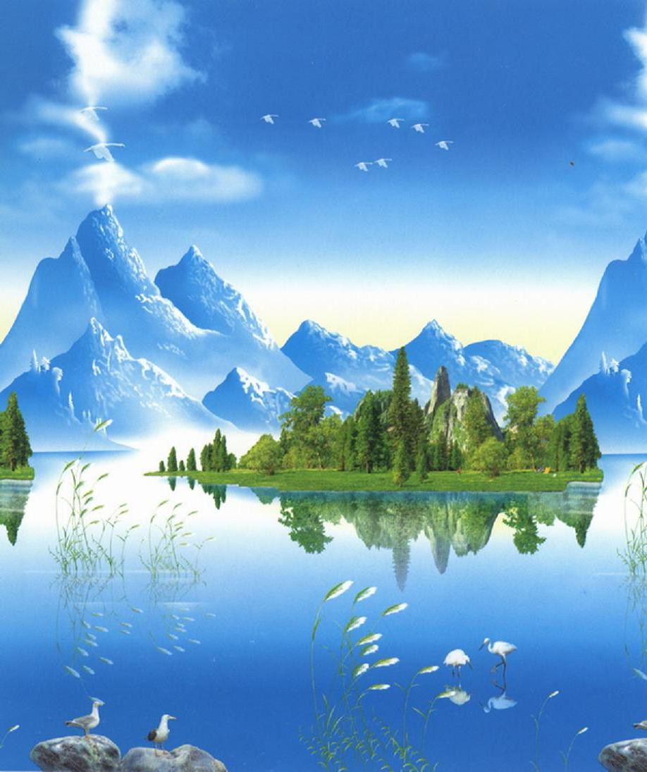 9999 Ảnh đẹp thiên nhiên bầu trời phong cảnh 3D đẹp nhất 2023