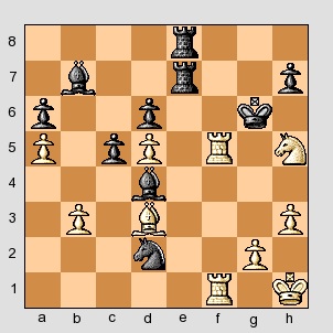 Xadrez é arte - Xeque mate em 2 lances! Brancas jogam.