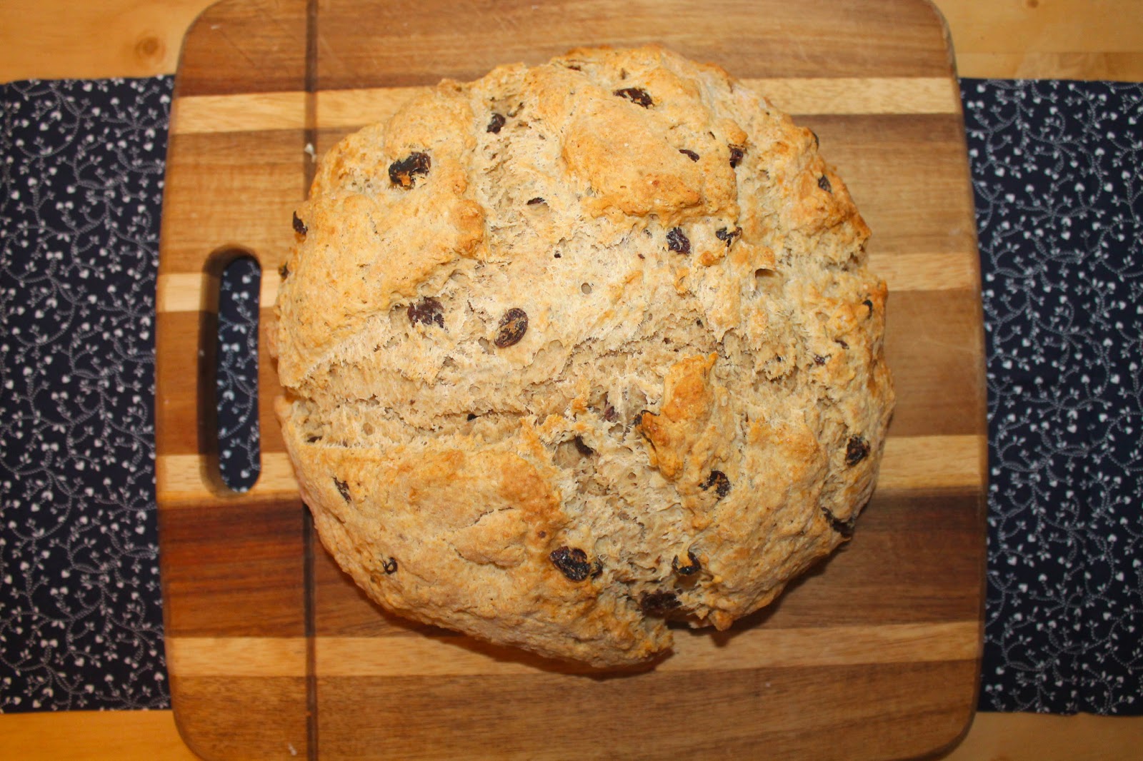 Savory Moments Irish soda bread with whiskey raisins and caraway