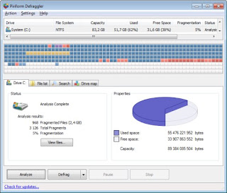 Free Software for Defragment Hard Disk