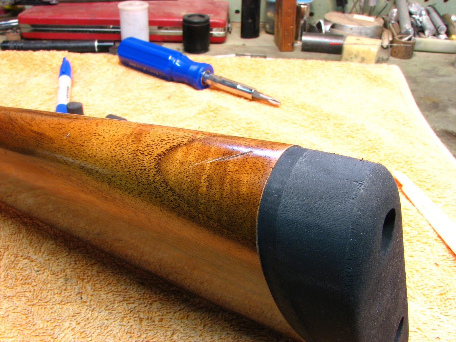 Vicknair Restorations, Specialist Gunsmithing log A Leather Recoil