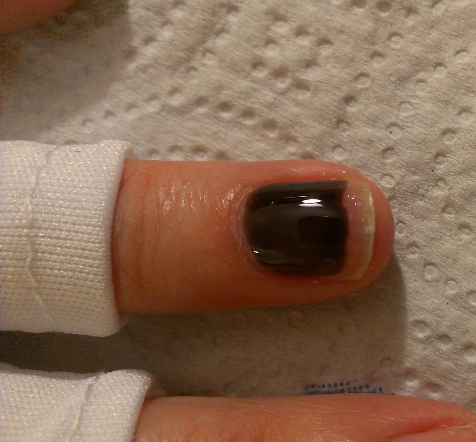 Fab and Frugal Gal Reverse Ombre Gel Mani