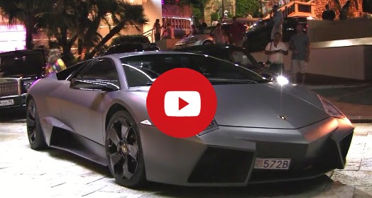 Lamborghini Reventon 2x magnifique symphonie à Monaco Lamborghini Reventon 2x magnifique symphonie à Monaco