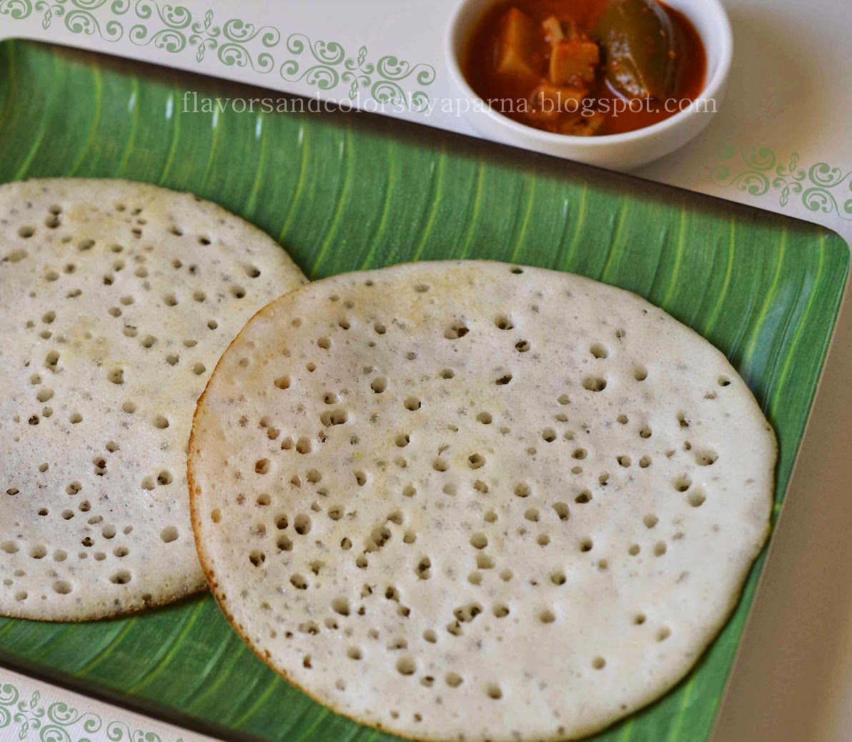 Sabudana / Sago Dosa Flavors N Colors