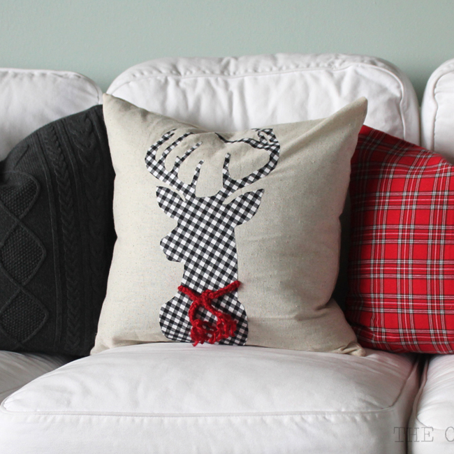 Easy DIY Christmas Pillows