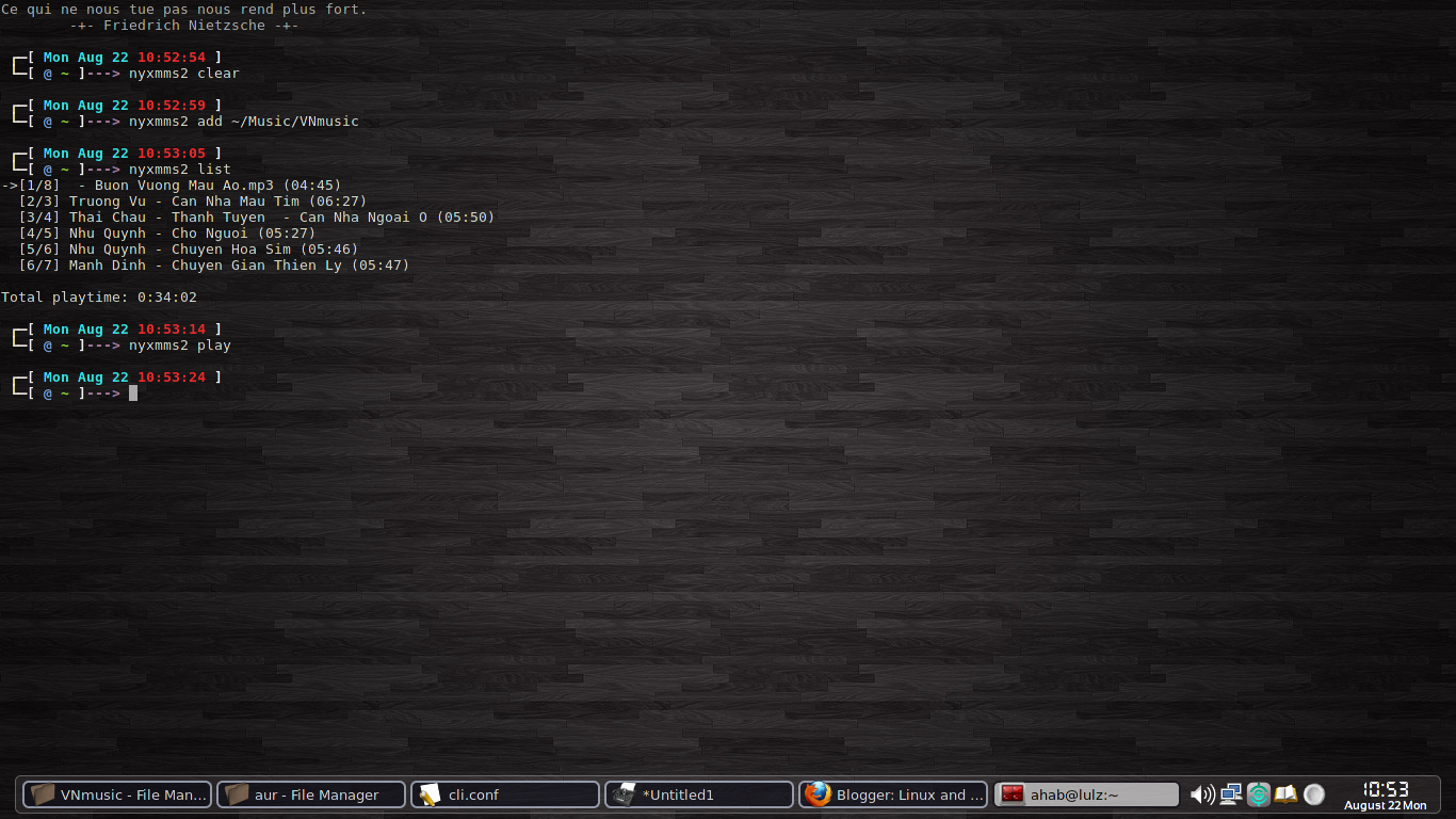 How to play music on the terminal pacesettergraam