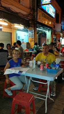 Comida callejera en Kuala Lumpur