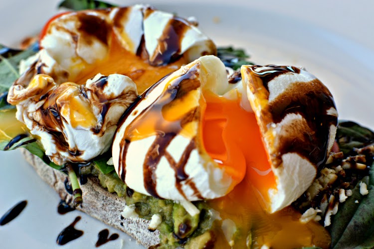 Naked Fig Australia Poached Eggs and Avocado Toast