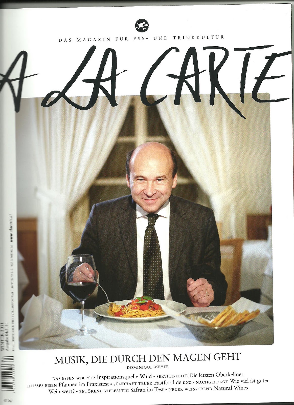 Wines of the World A la Carte Auszeichnung