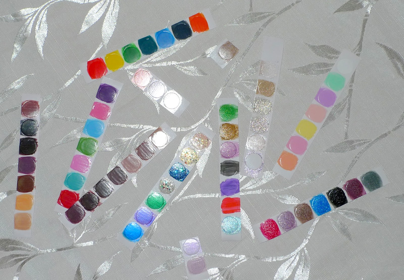 AIKA FIERCE DIY NAIL POLISH SWATCH LABELS part 2