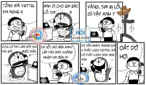 Đôrêmon chế - Tổng đài viettel