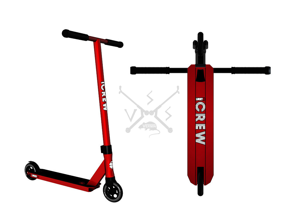 Vermin Scooter Shop LUCKY PROSPECTS AND CREW SCOOTERS!