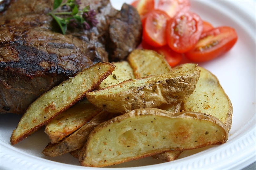 Cooking Gluten Free with Bea CuminOregano Potato Wedges (Actifry)