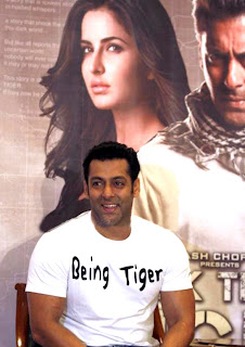 Salman Khan promotes 'Ek Tha Tiger' in New Delhi