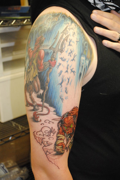 Image of tattoo sleeve cost