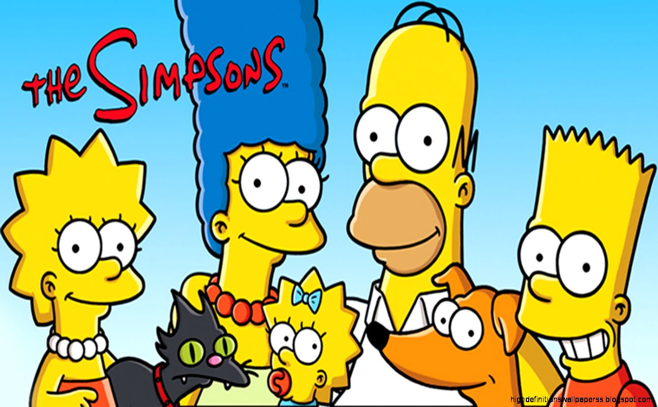 The Simpsons Family Introduction Desktop Wallpaper HD Cartoons The Simpsons Family Introduction Desktop Wallpaper HD Cartoons