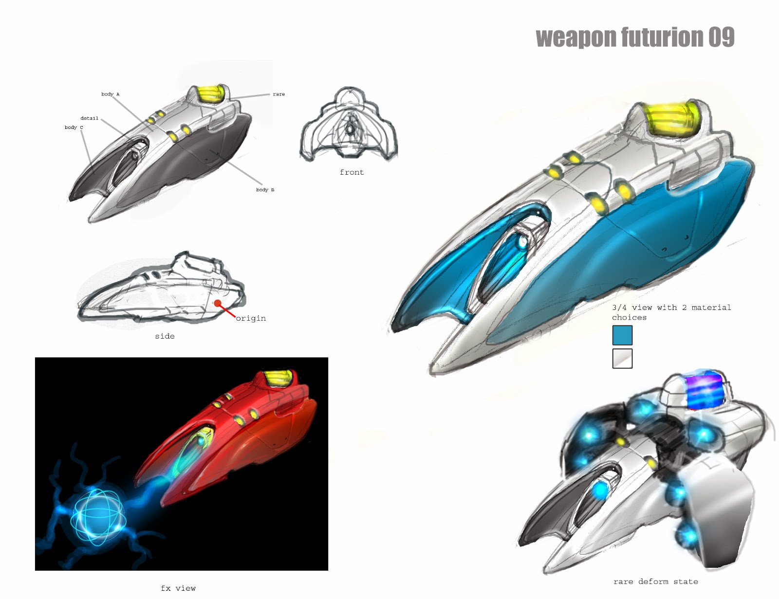 mk portfolio Spore Robot Prototypes