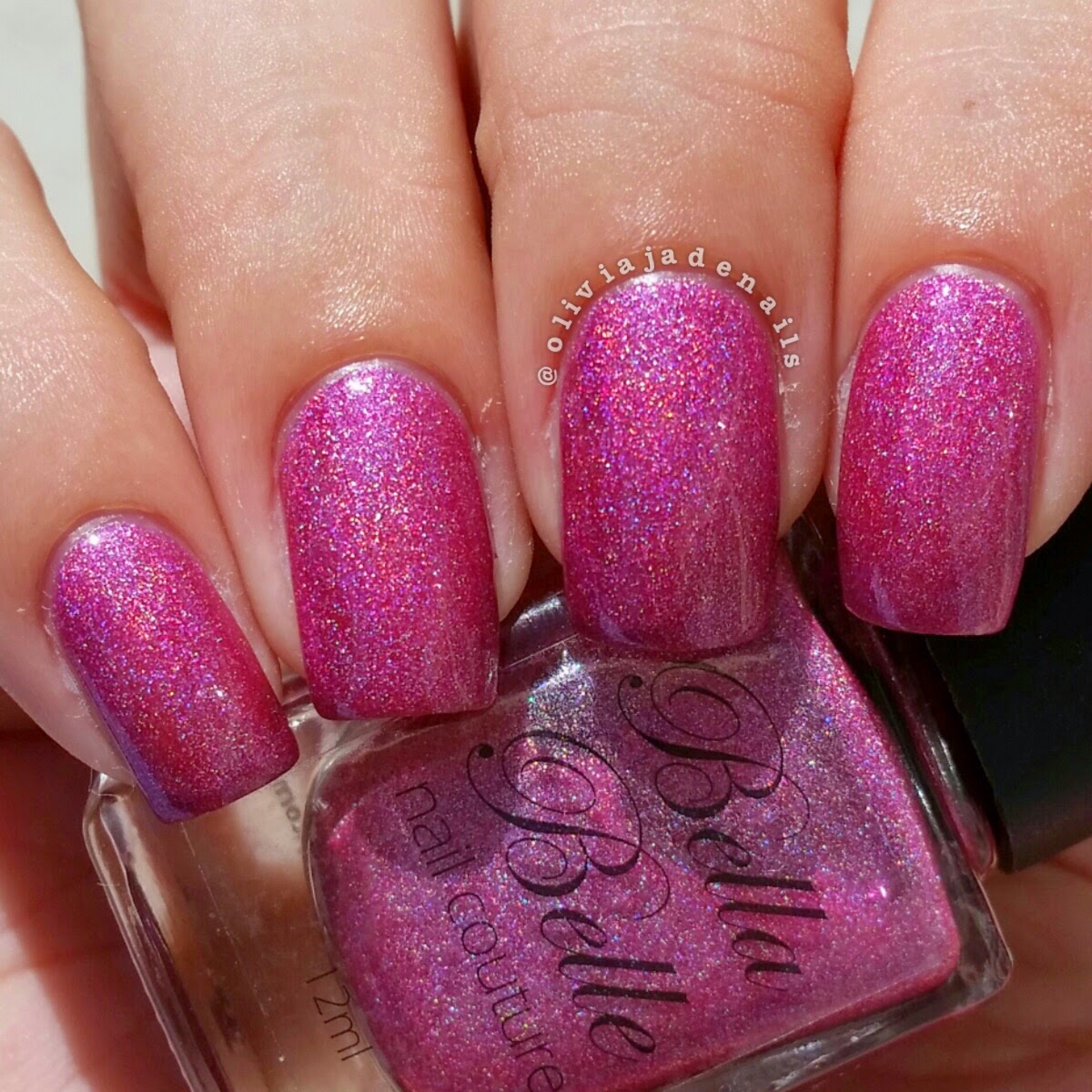 Bella Belle Kiss The Bride swatched by Olivia Jade Nails