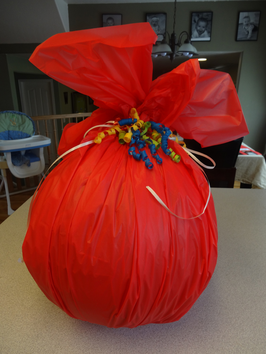 Tamy Can Do It.....Sometimes How to Wrap a Bouncy Ball