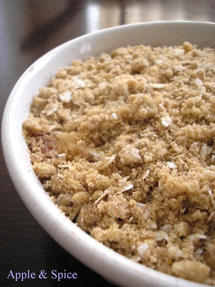Apple & Spice Plum & Apple Crumble
