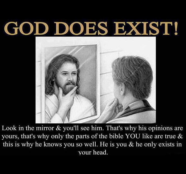 Debunking Christianity You See God In the Mirror!