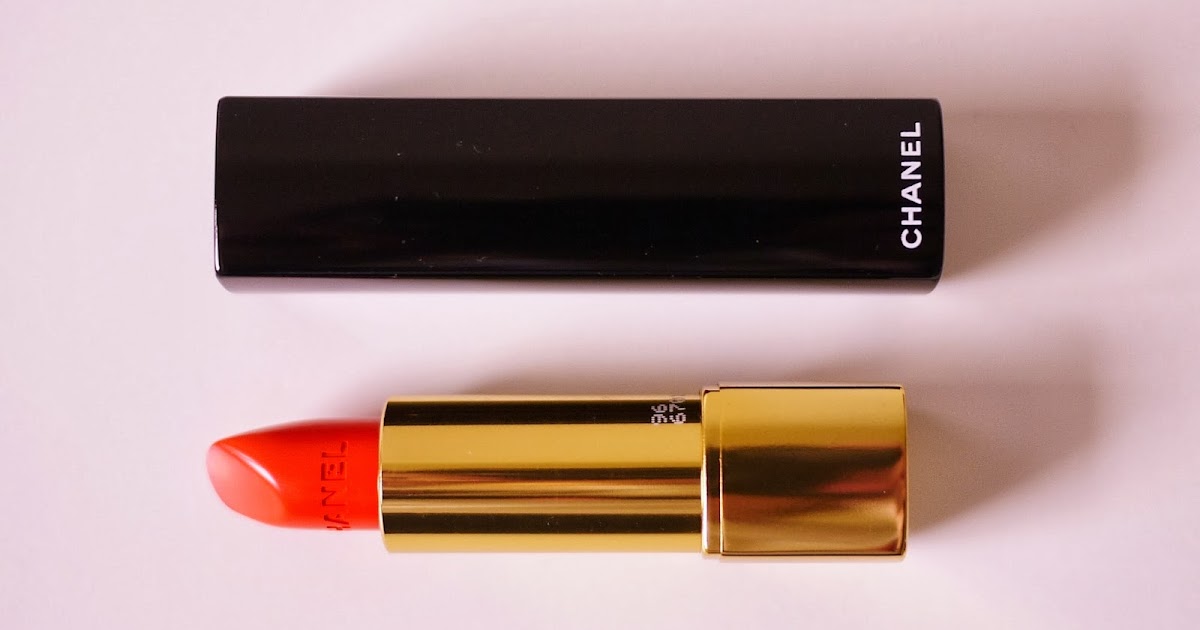 Making up 4 my age: Chanel Rouge Allure Luminous Intense Lip Color - 96  Excentrique (AKA fulfilling my orange lipstick obsession)
