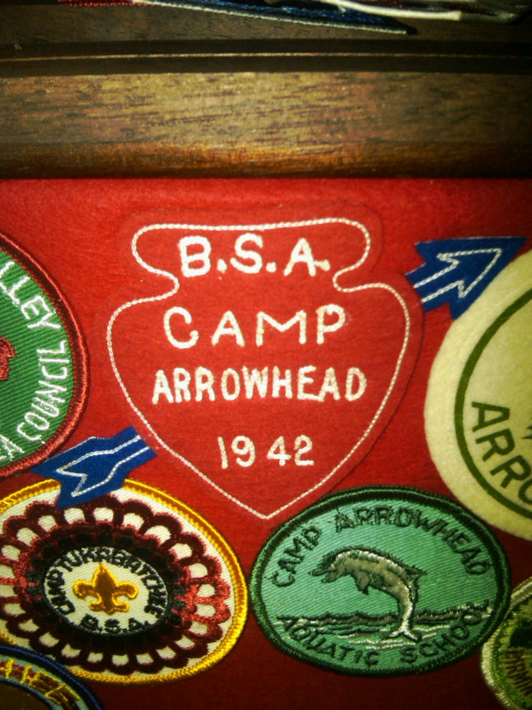 This Old Boy Scout Patch Camp Arrowhead 1942 Cherokee Fifty 1st Patch?