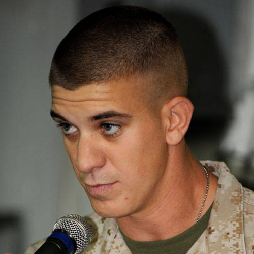 Military haircuts : Crew cut haircut