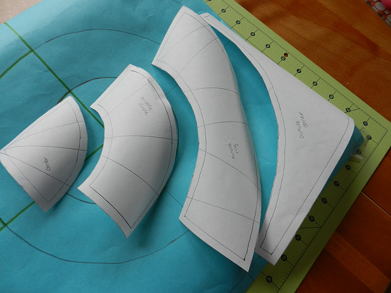 Molly Flanders Rolling On....Freezer Paper Piecing Tutorial....