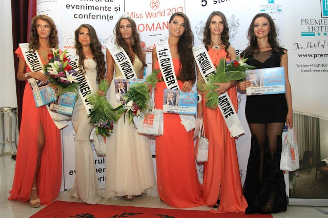 Miss World Romania 2013 Andrea Chiru
