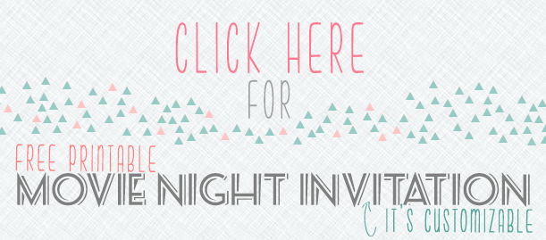 movie party invitations free
