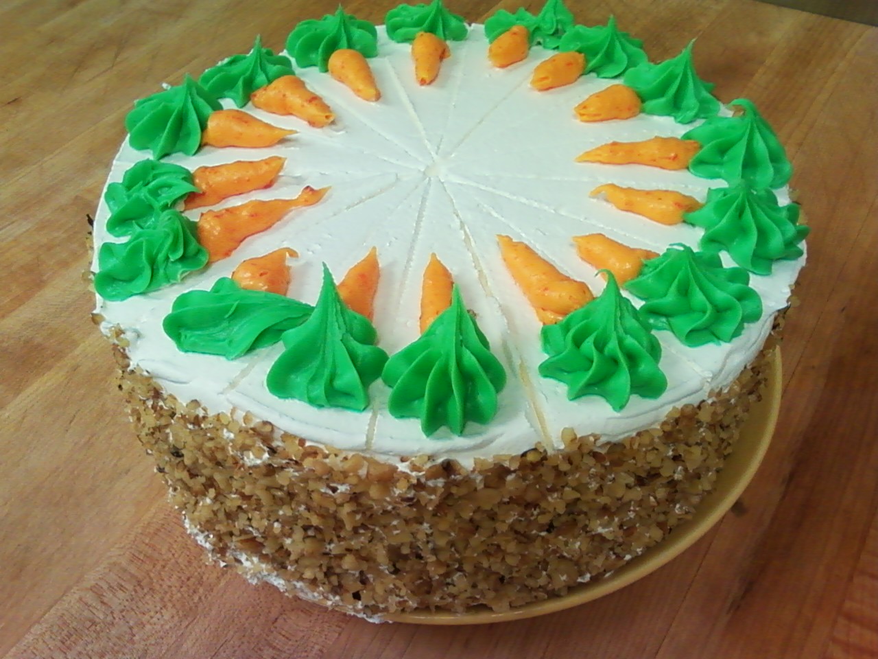 Frosting Carrots