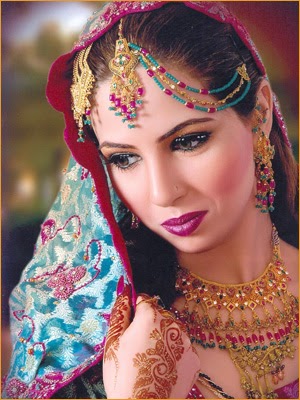 makeup muslim bride