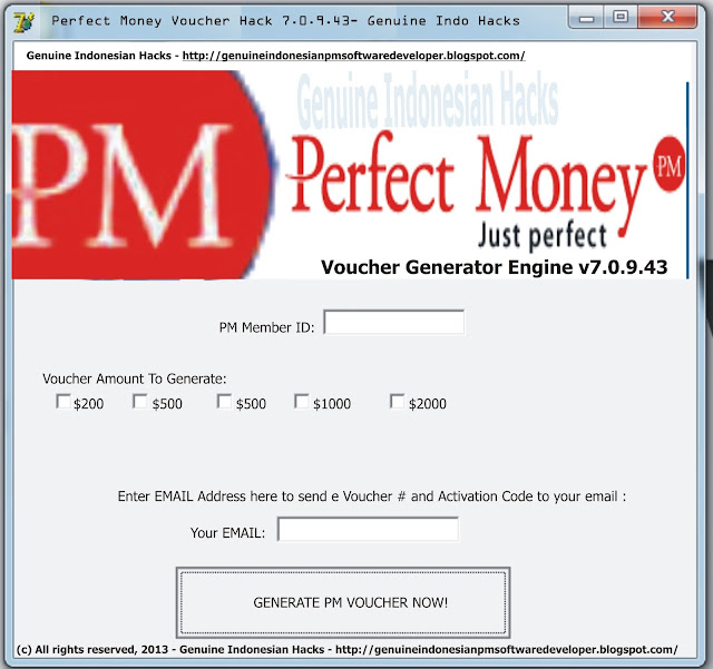 how to use perfect money e voucher
