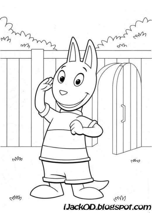 Backyardigans Colouring Pages
