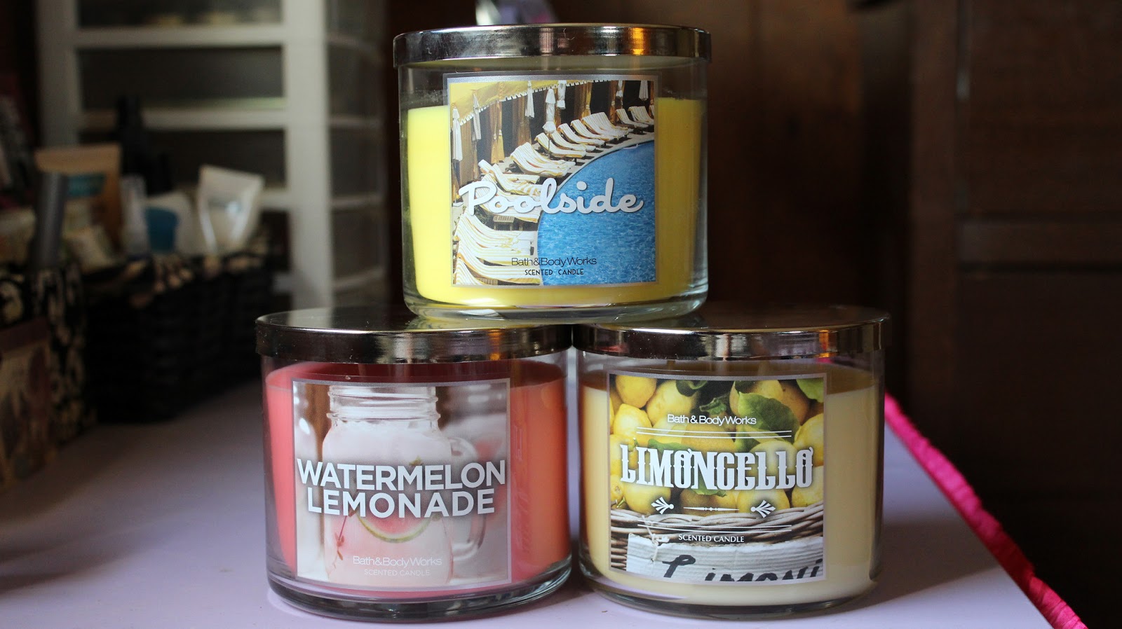 Mind Body Beauty Bath + Body Works Candles.