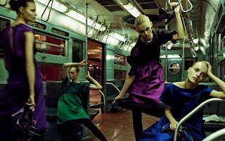 Dolce & Gabbana Models in Subway HD Wallpaper