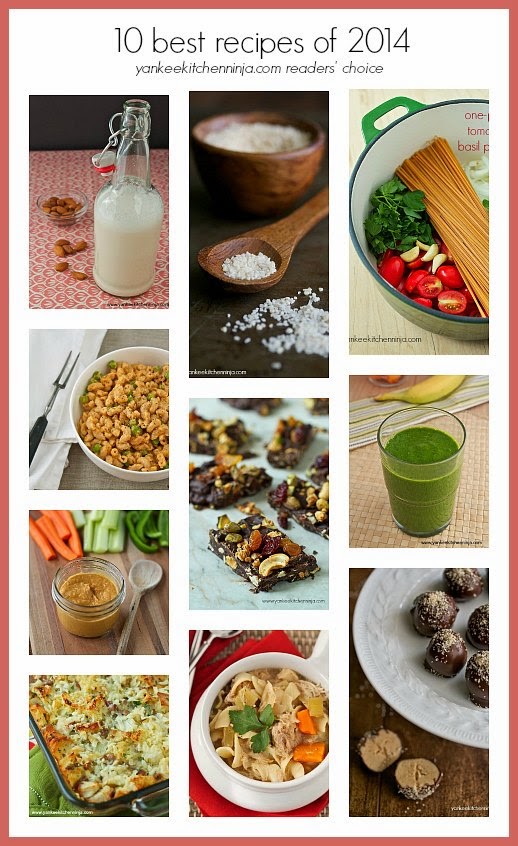 10 best recipes of 2014 readers' choice Yankee Kitchen Ninja
